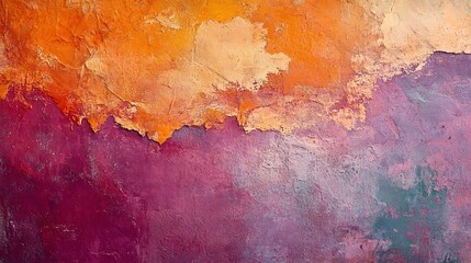 Fototapeta premium Vibrant Abstract Textured Wall Art Background