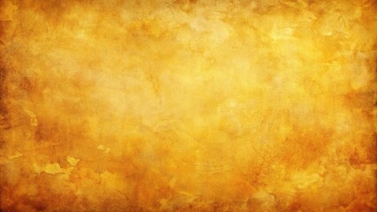 Obraz premium High angle yellow orange and weathered antique grunge watercolor background with texture