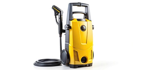 Fototapeta premium High pressure washer on white background