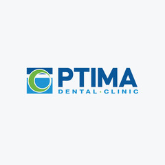 Optimal O Letter Logo Dental Logotype