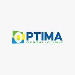 Optimal O Letter Logo Dental Logotype
