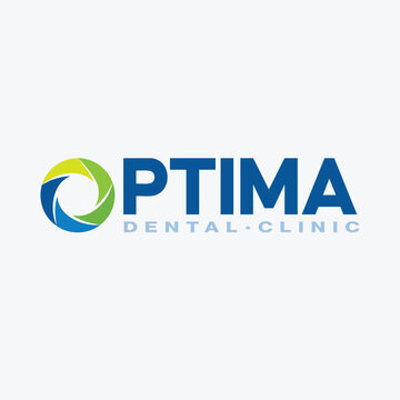 Optimal O Letter Logo Dental Logotype