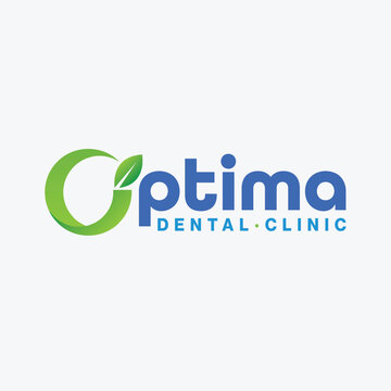 Optimal O Letter Logo Dental Logotype