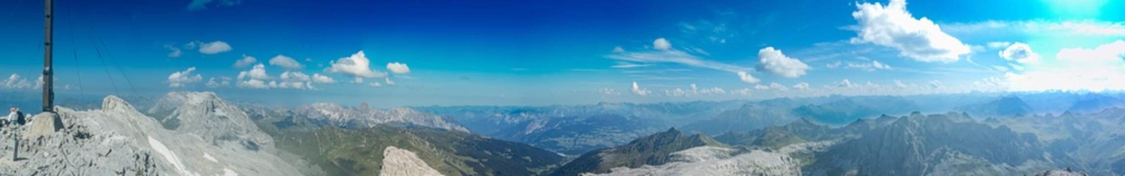 Panorama von der Sulzspitze aus