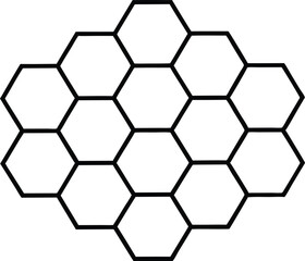 background with honeycomb