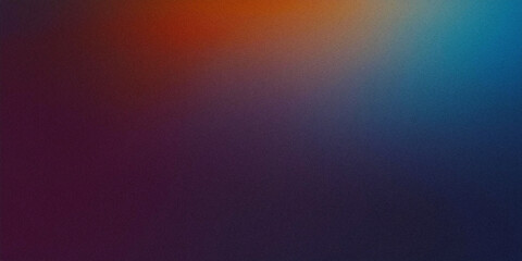 Obraz premium Dark Blue Smooth Gradient Background With Grainy Texture