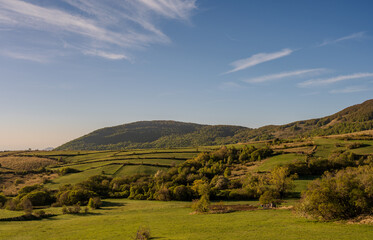Molise, Italy. Spring landscapes
