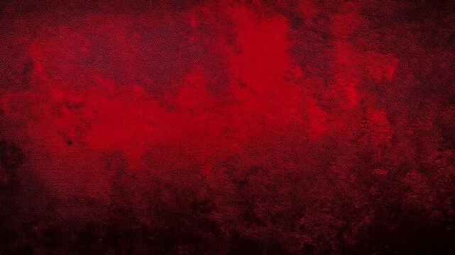 Abstract red distressed texture stop motion animation