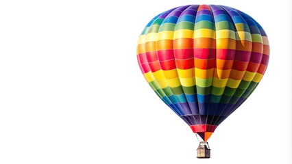 Fototapeta premium Hot air balloon flying in the sky