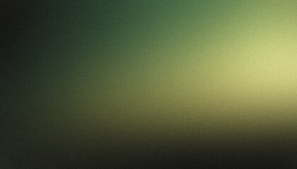 Fototapeta premium Green and yellow gradient background featuring a grainy texture, perfect for a wide array of projects