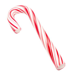 Fototapeta premium Candy Cane on Transparent Background