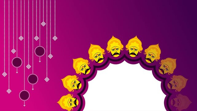 Short animation video for "Dussehra Celebration" it is an Hindu festival observed in the memory of the victory of god Ram on Ravan