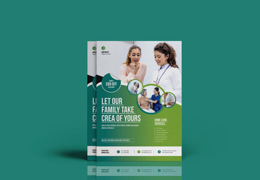 Home Care Flyer Template