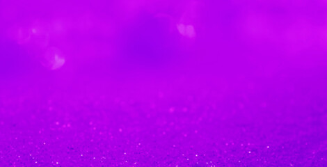 Shiny violet glitter, closeup. Halloween background, banner design