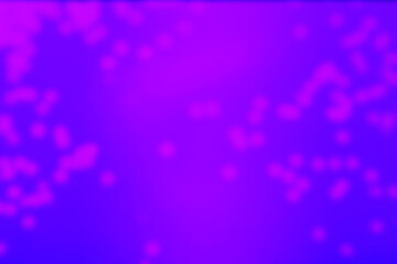 Pink blurred lights on violet blue gradient backdrop, bokeh effect. Halloween background