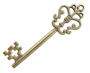 Golden old key
