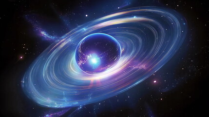 background with stars