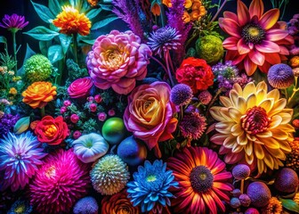 Elegant Floral Designs Patterns in Vibrant Colors for Creative Projects and Decorative Purposes