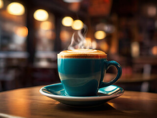 Obraz premium Hot Cup of Coffee