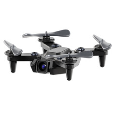 3d drone illustration isolated on transparent background. 3D Rendering. UI Elements