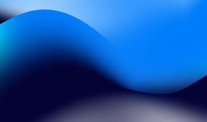 abstract blue white waves gradient color background
