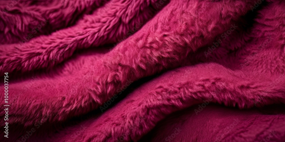 Aufkleber a close up of a pink fuzzy fabric with a lot of texture