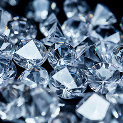 diamond texture closeup