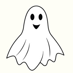 Halloween element vector isolated on white background