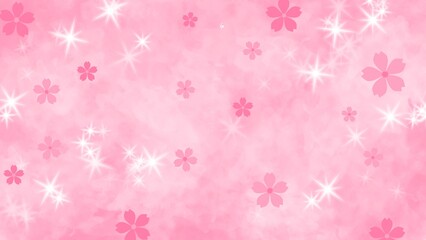 aesthetic pink wallpaper background illustration 