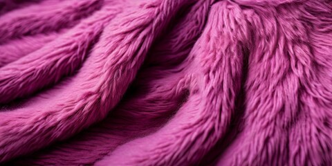 Fototapeta premium A close up of a purple fur with a lot of texture