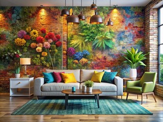Elegant Wall Texture for Living Room Decor Enhancing Modern Interior Design and Aesthetic Appeal
