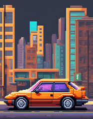 taxi in the city