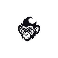 Monkey Logo. Monkey logo design, perfect for a modern company. The monkey symbol is often associated with entertainment and joyfulness.