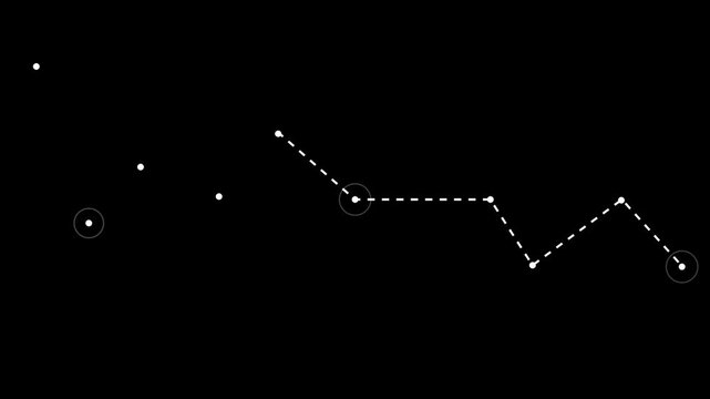  Step-by-step roadmap with included highlight points. Cg progressive motion background.