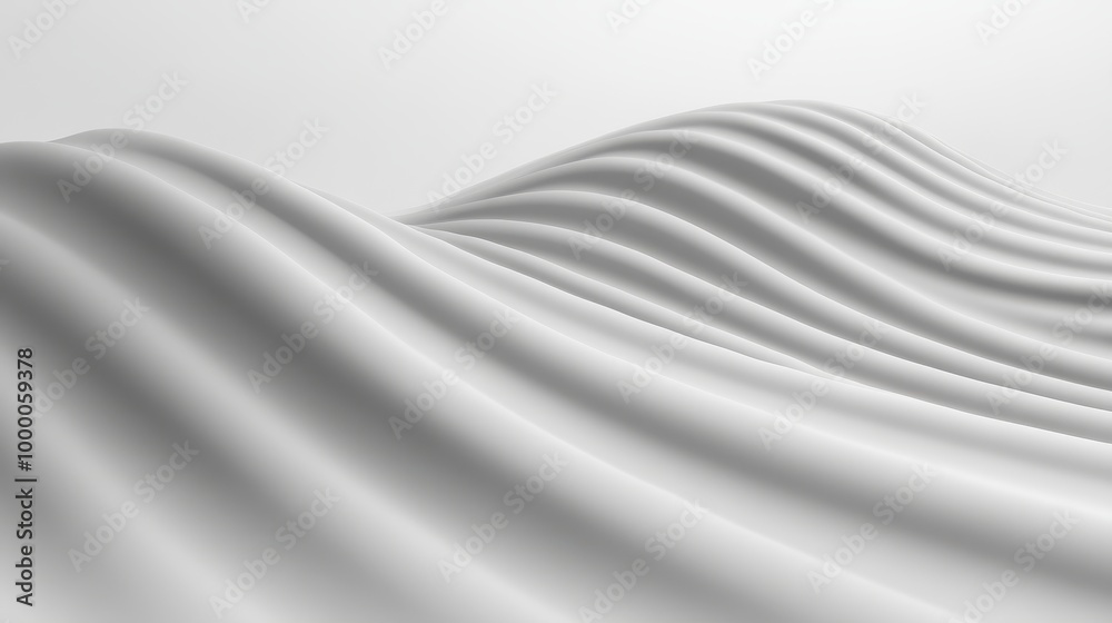 Canvas Prints the image is a white and gray wave with a lot of detail