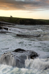 Waves and rocks at Mullaghmore, Ireland