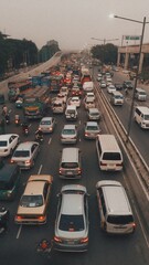 traffic on the highway