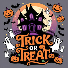 halloween background with halloween pumpkin