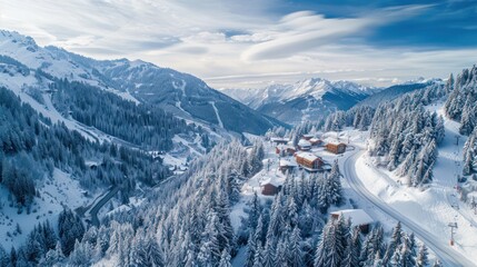 Winter Wonderland in the Alps