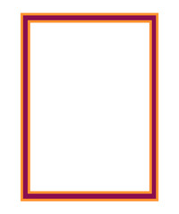 frame isolated on white