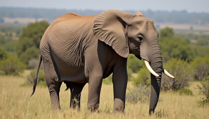 Fototapeta premium Elephant majesty in the wild