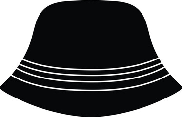 Women Round Hat Hand Drawn Symbol Icon