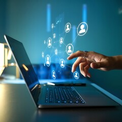 Global network connectivity concept