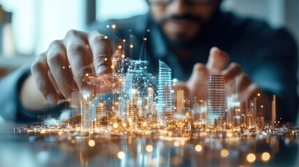 Innovative City Development with AI and Low-Code Solutions