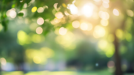 blur natural and light background in the park.  