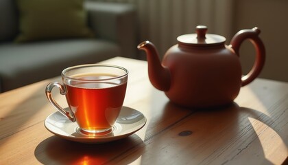  Cozy afternoon tea setting