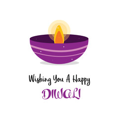 Happy Diwali Day Festive Text Vector Design.