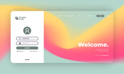 How to Design Engaging Login Forms with Vibrant Gradients