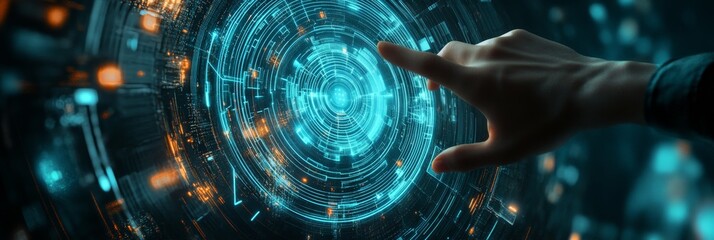 Exploring digital technology  touching the future of internet connectivity and data exchange