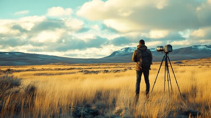 Wilderness Photographer Captures Stunning Landscape at Sunset